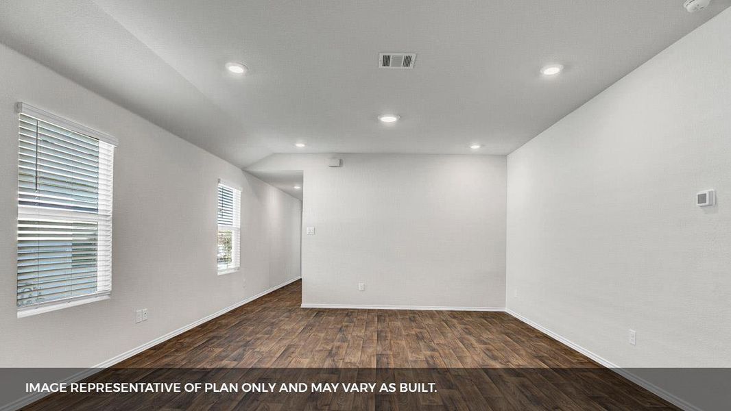 Spacious, unfurnished interior of a new home in Southgrove, Kyle (Image 12).