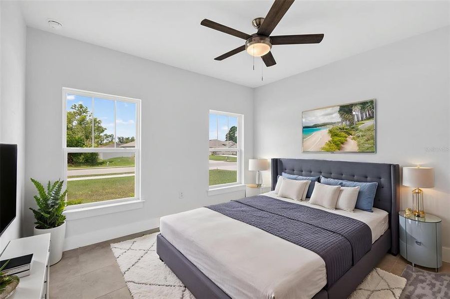 Furnished interior view inside a new home in , Port Charlotte (Image 11). Furnished interior view inside a new home in , Port Charlotte (Image 11).