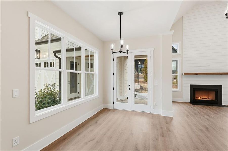 Spacious, unfurnished interior of a new home in , Dawsonville (Image 43).