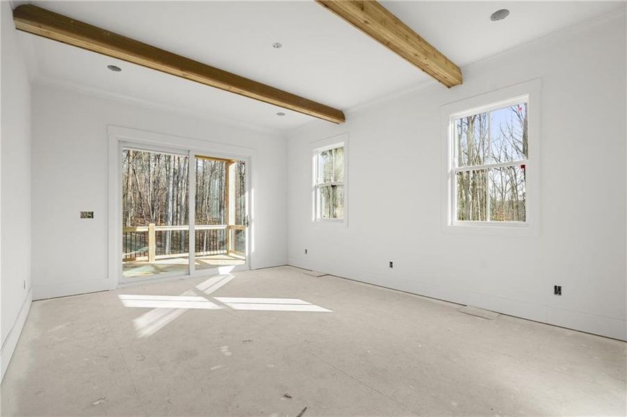 In-progress construction of a new home in , Canton, GA (Image 31).