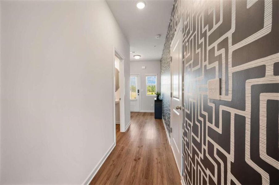 Spacious, unfurnished interior of a new home in Walden Park – The Collection, Jonesboro (Image 19). Spacious, unfurnished interior of a new home in Walden Park – The Collection, Jonesboro (Image 19).