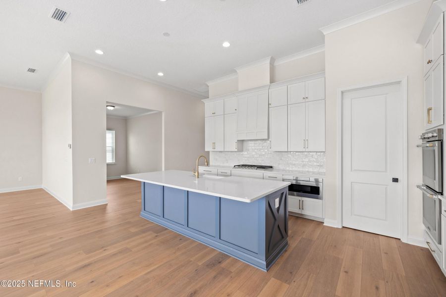 Furnished interior view inside a new home in Silver Landing at SilverLeaf, St. Augustine (Image 11). Furnished interior view inside a new home in Silver Landing at SilverLeaf, St. Augustine (Image 11).