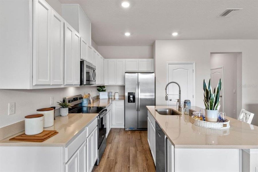 Furnished interior view inside a new home in Brentwood, Davenport (Image 15).