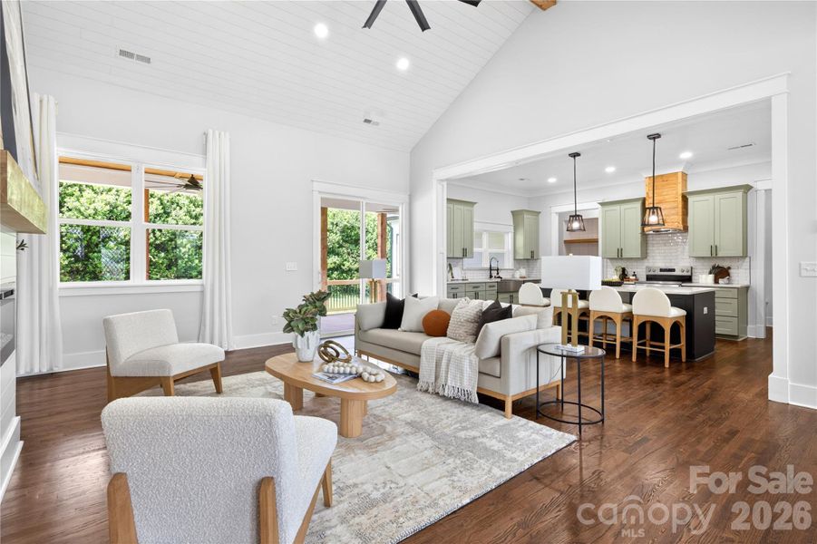 A lot of open floor plans feel empty. This one actually feels warm, welcoming, and easy to picture everyday life in