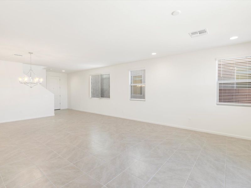 Spacious, unfurnished interior of a new home in Hanson Ridge, Vail (Image 6). Spacious, unfurnished interior of a new home in Hanson Ridge, Vail (Image 6).