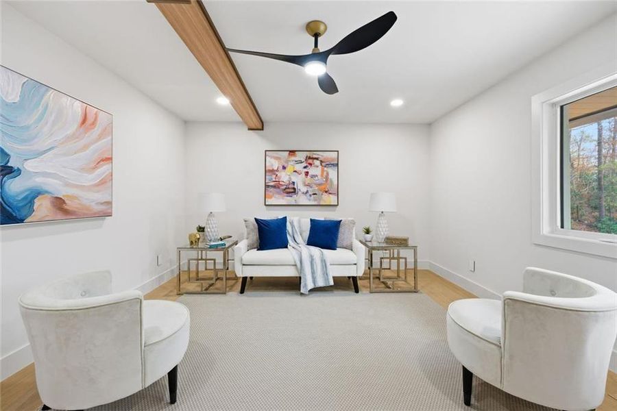 Furnished interior view inside a new home in , Brookhaven (Image 34).