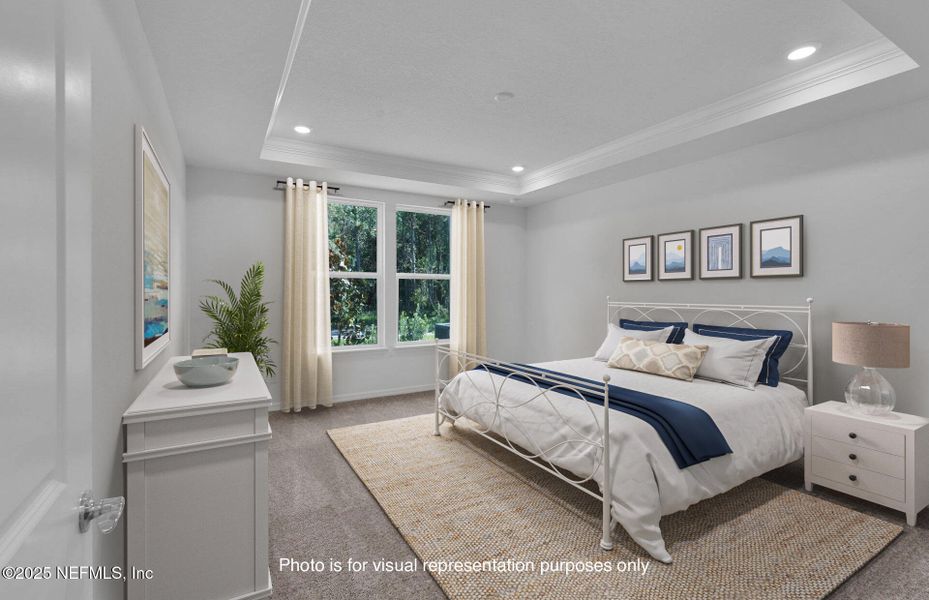 Furnished interior view inside a new home in Del Webb Saint Johns, St. Johns (Image 5).