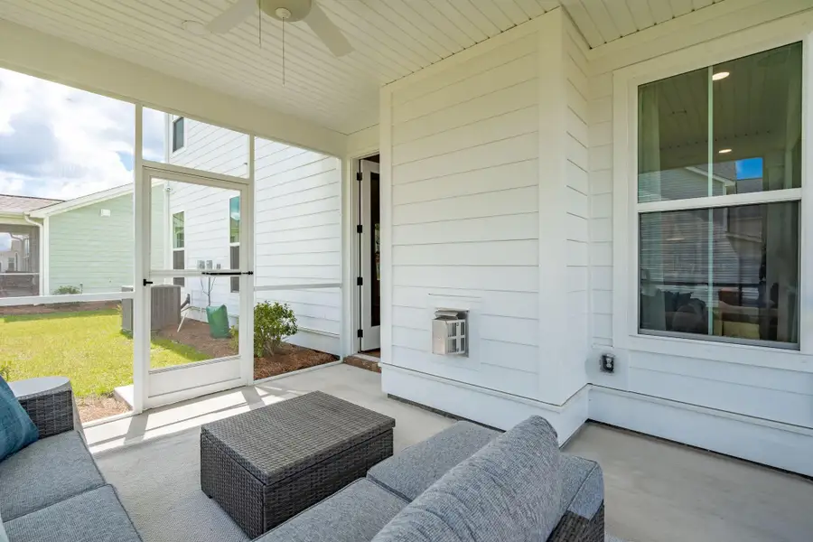 Exterior details and patio area of a home in Phillips Crossing, Ridgeville (Image 25).
