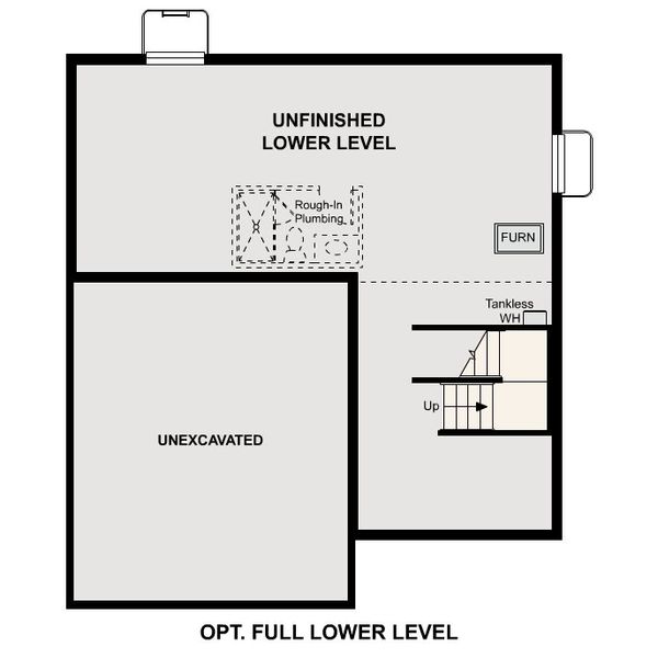 2D floor plan layout of this home in Painted Prairie, Aurora, CO (Image 6).