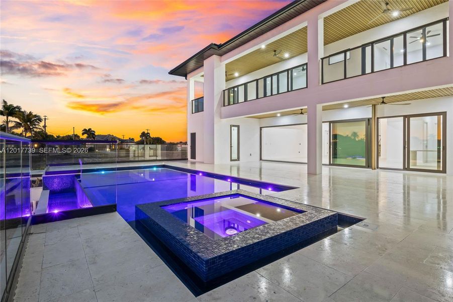 Exterior details and patio area of a home in , Cape Coral (Image 28).