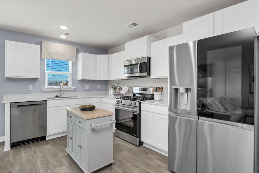 Representative furnished interior of a home built from the Jarrod by Veranda Homes in Trenton Place, Roebuck (Image 31).