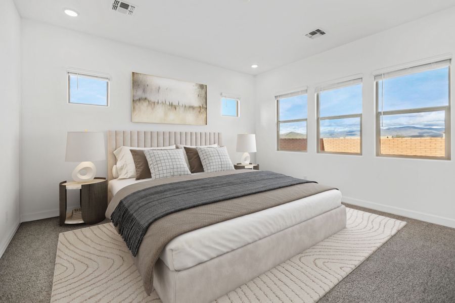 Furnished interior view inside a new home in Mountain View Ranch, Vail (Image 9).