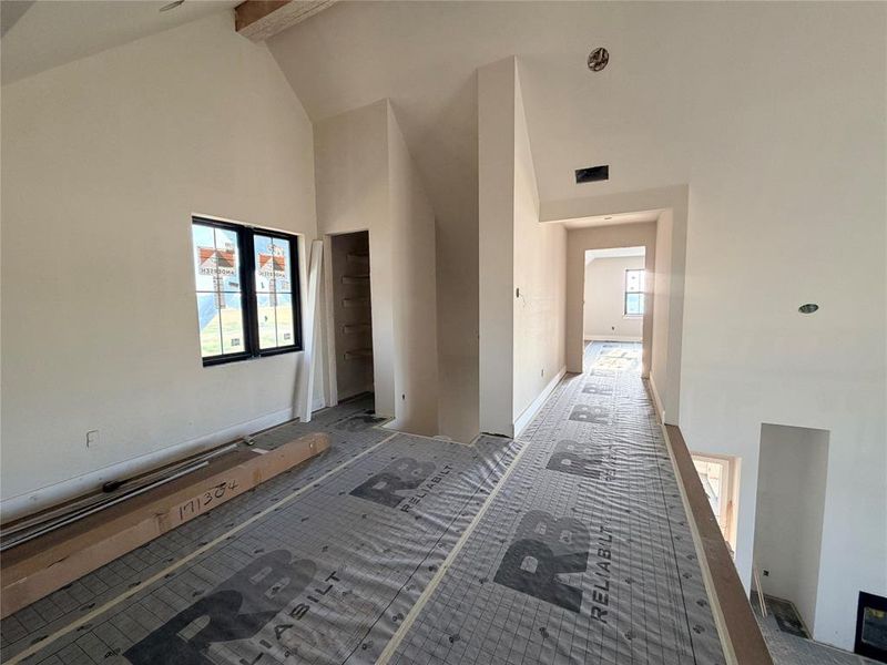 In-progress construction of a new home in , Poolville, TX (Image 8).