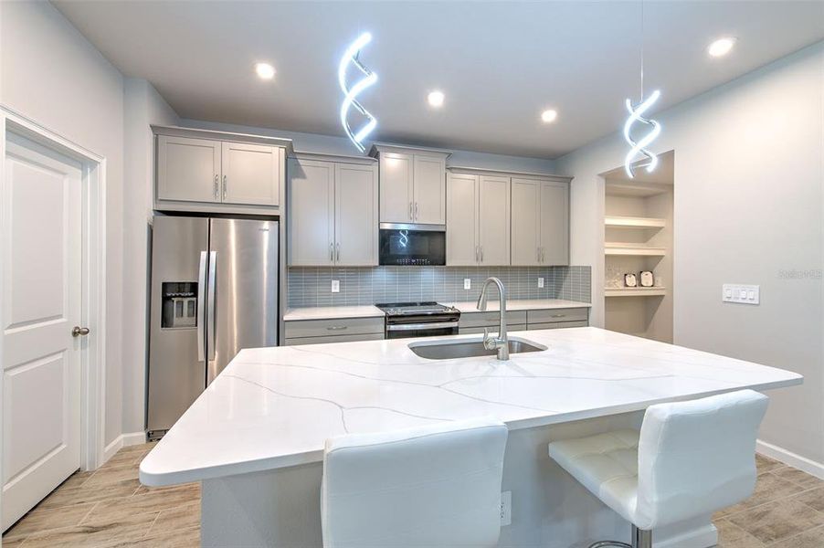 Furnished interior view inside a new home in Bloomingdale Townes, Brandon (Image 9).