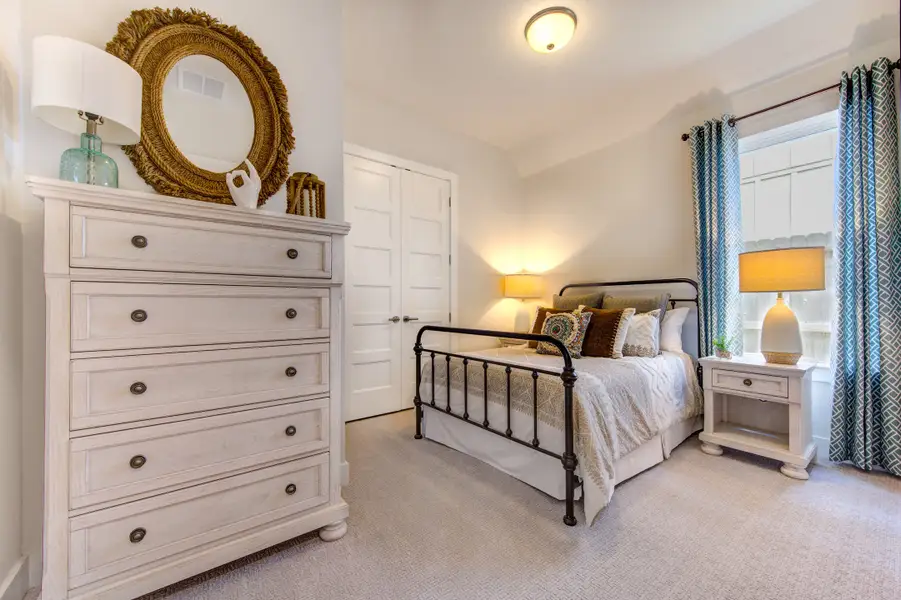 Representative furnished interior of a home built from the Cambridge by Beazer Homes in Gatherings® at Chambers Creek, Willis (Image 11). Representative furnished interior of a home built from the Cambridge by Beazer Homes in Gatherings® at Chambers Creek, Willis (Image 11).
