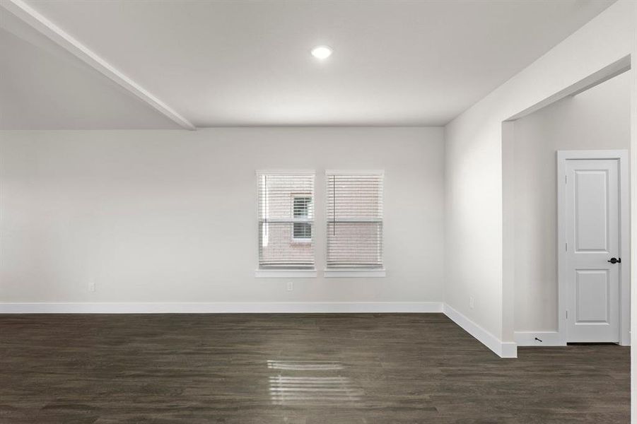 Spacious, unfurnished interior of a new home in The Villages of Hurricane Creek, Anna (Image 19). Spacious, unfurnished interior of a new home in The Villages of Hurricane Creek, Anna (Image 19).