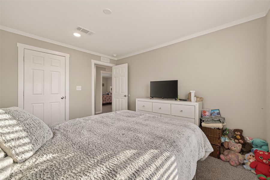 Furnished interior view inside a new home in , Cleveland (Image 17).