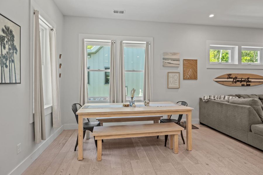 Furnished interior view inside a new home in , Johns Island (Image 8).