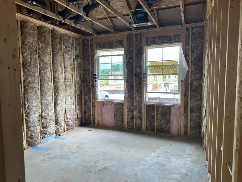 In-progress construction of a new home in The Enclave at Laurelbrook, Sherrills Ford, NC (Image 4).