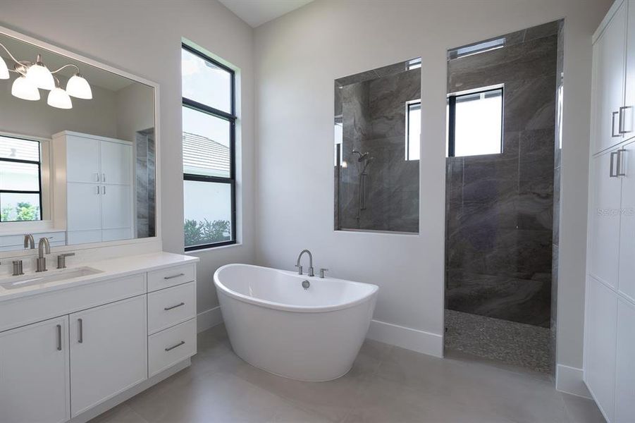 Furnished interior view inside a new home in Wild Blue at Waterside, Sarasota (Image 5).