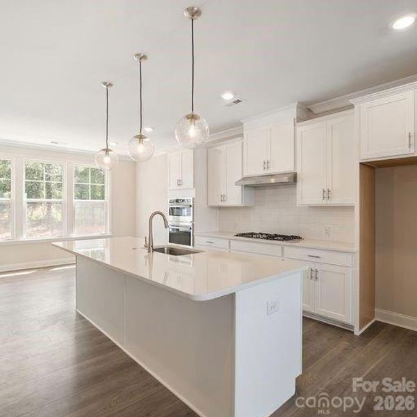 Furnished interior view inside a new home in , Charlotte (Image 5).