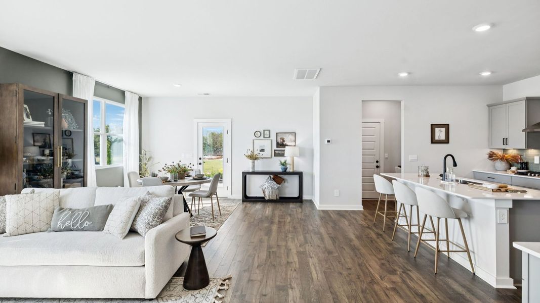 Furnished interior view inside a new home in Percy Cove, Antioch (Image 17).