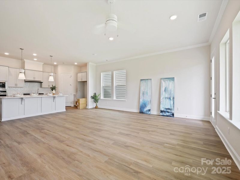 Spacious, unfurnished interior of a new home in Encore at Streamside - Classic Series, Waxhaw (Image 38).