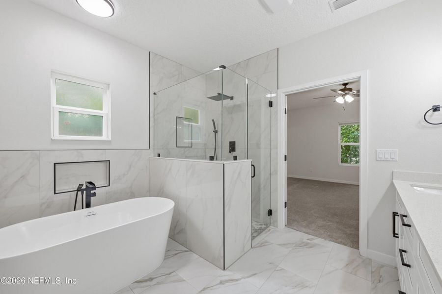 Furnished interior view inside a new home in , Jacksonville (Image 11).
