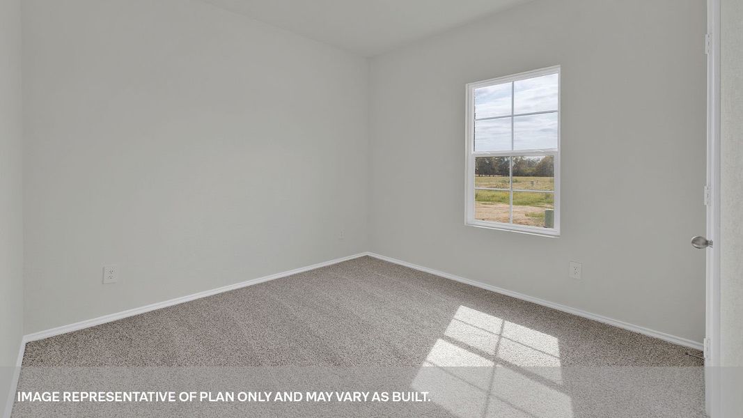 Representative unfurnished interior of a home built from the The Midland by D.R. Horton in Arroyo Ranch, Seguin (Image 12).