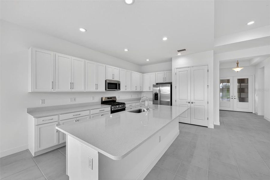Furnished interior view inside a new home in Winding Ridge, Wesley Chapel (Image 5).