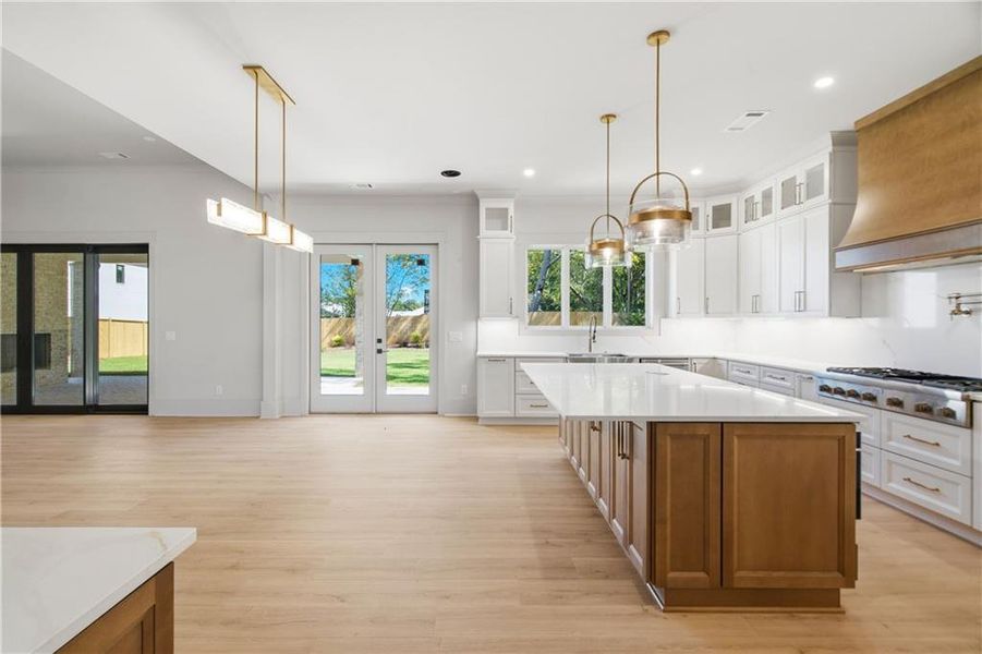 Furnished interior view inside a new home in , Buford (Image 8).