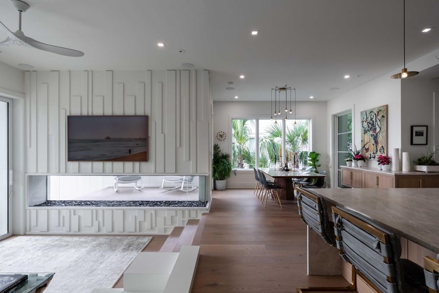 Furnished interior view inside a new home in , Isle Of Palms (Image 5).