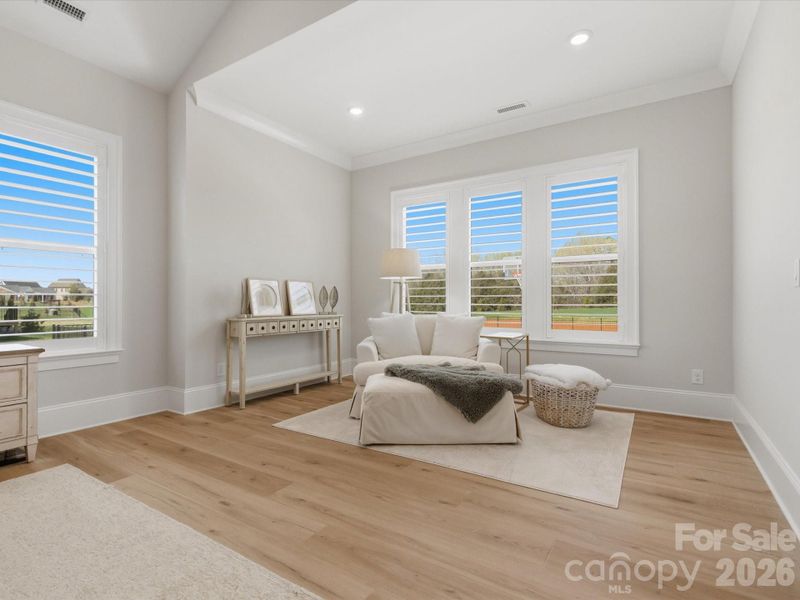 Furnished interior view inside a new home in Broadmoor at Marvin, Marvin (Image 29).