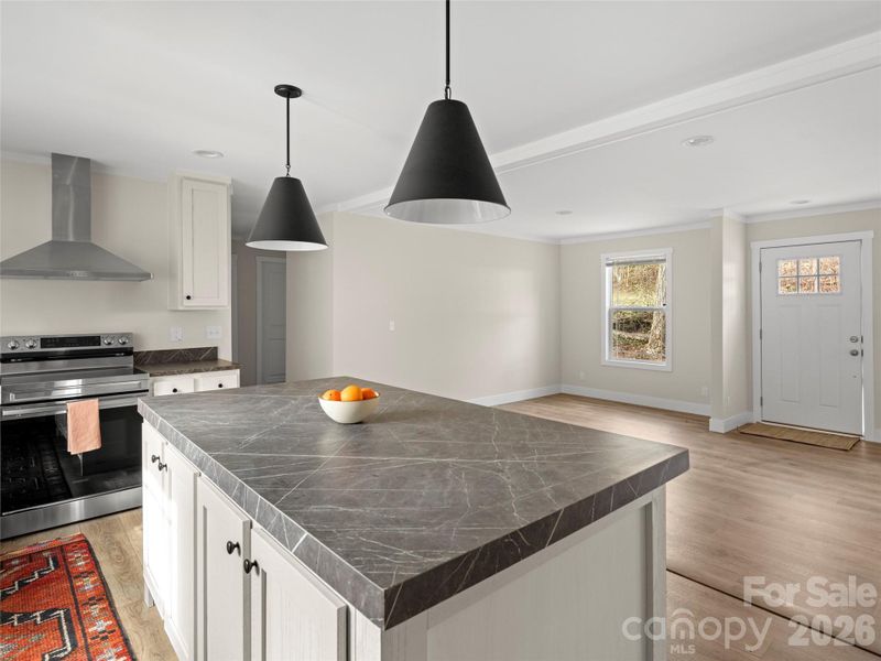 Furnished interior view inside a new home in , Fairview (Image 8).