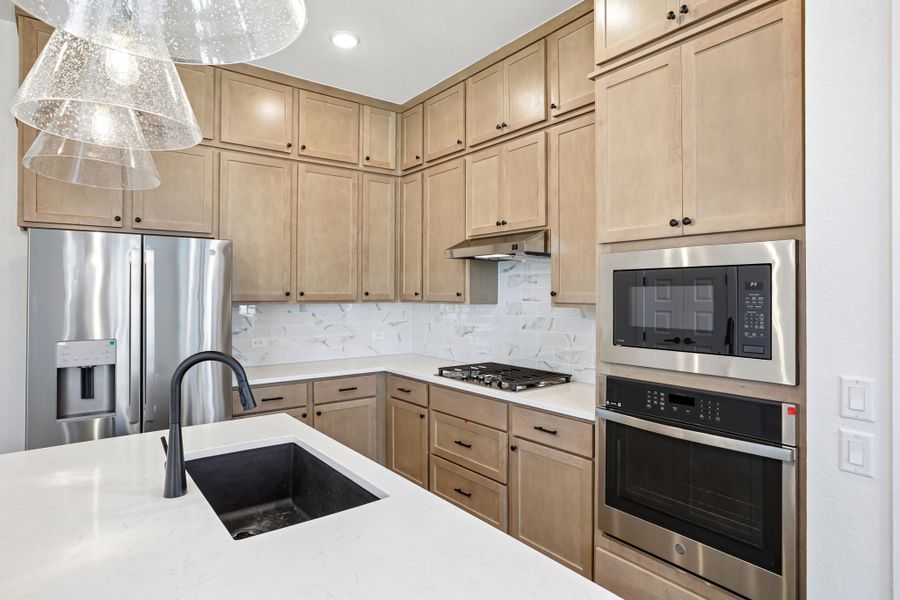 Representative furnished interior of a home built from the Denali by Pacesetter Homes in Easton Park, Austin (Image 8).
