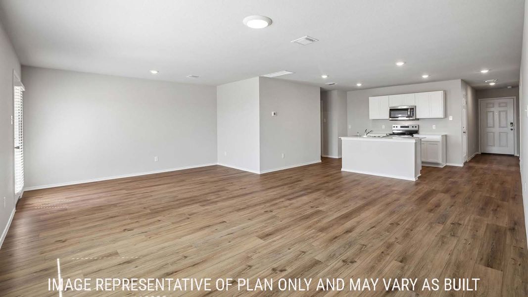 Spacious, unfurnished interior of a new home in Eastern Wells, Jarrell (Image 16).