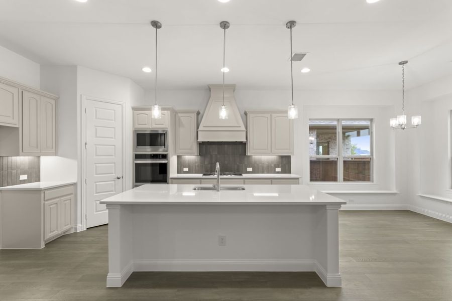 Furnished interior view inside a new home in River Ranch, Van Alstyne (Image 6).