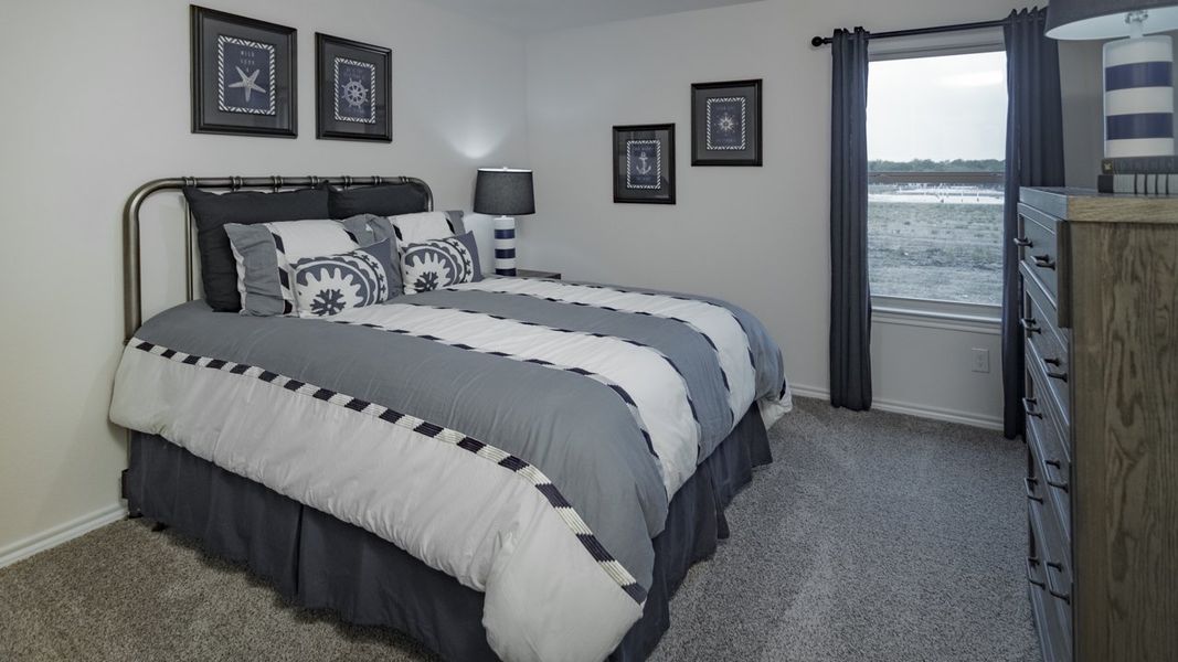 Furnished interior view inside a new home in Valor Farms, Royse City (Image 7).