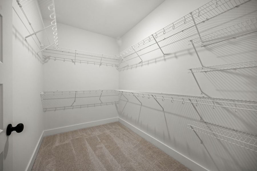 Staged model - design selections are subject to change.