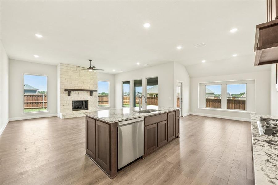 Furnished interior view inside a new home in Wildcat Ridge Phase 2 and 4, Godley (Image 9). Furnished interior view inside a new home in Wildcat Ridge Phase 2 and 4, Godley (Image 9).