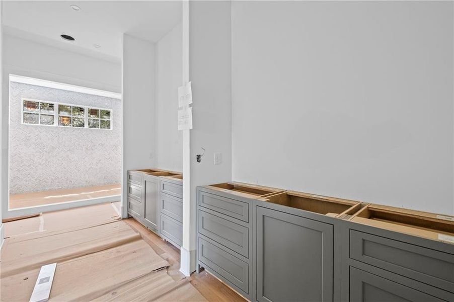 Furnished interior view inside a new home in , Milton (Image 8).