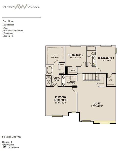 CMSF 233 2nd floor plan