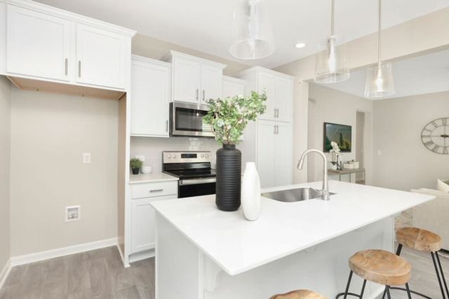 Representative furnished interior of a home built from the Canterbury by True Homes in Reeves Crossing, St. George (Image 9). Representative furnished interior of a home built from the Canterbury by True Homes in Reeves Crossing, St. George (Image 9).