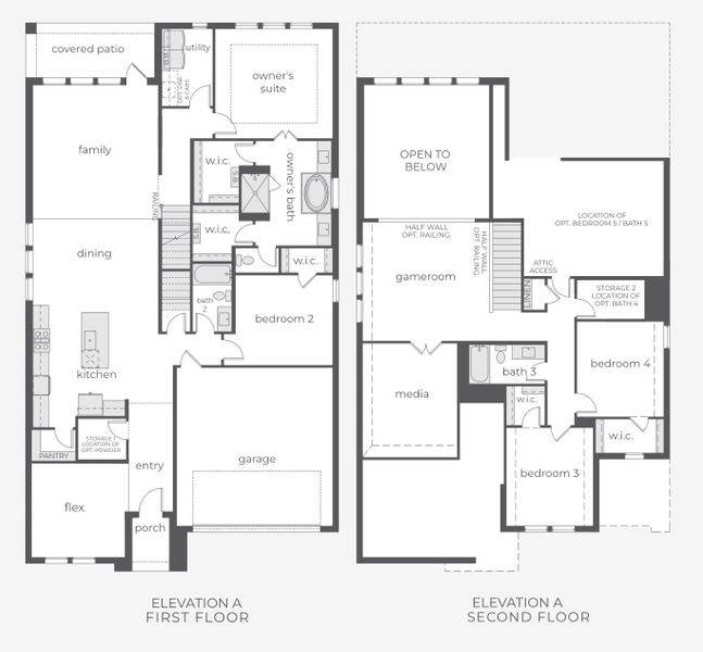 Image 14 representing the Orleans by Normandy Homes in Cross Creek Meadows 55' & 60' Series, Celina, TX. Image 14 representing the Orleans by Normandy Homes in Cross Creek Meadows 55' & 60' Series, Celina, TX.