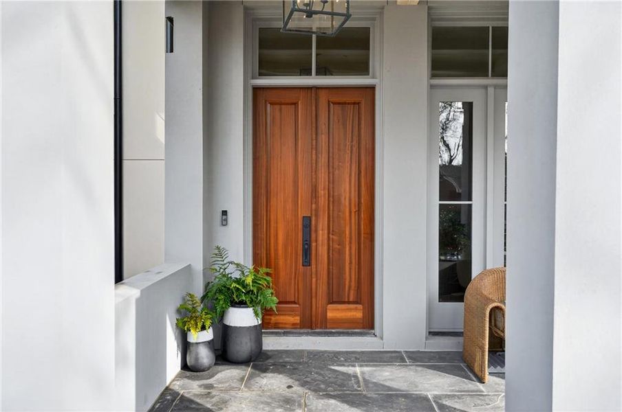 Exterior details and patio area of a home in Delmont, Atlanta (Image 23). Exterior details and patio area of a home in Delmont, Atlanta (Image 23).
