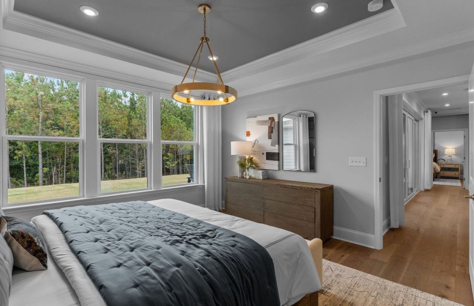 Furnished interior view inside a new home in Solserra, Shallotte (Image 28).
