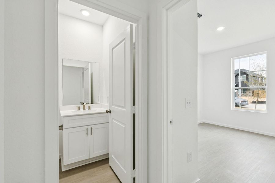Furnished interior view inside a new home in Windcress, Baytown (Image 5).