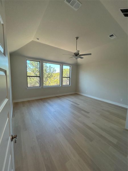 Primary Bedroom with  elevated ceiling