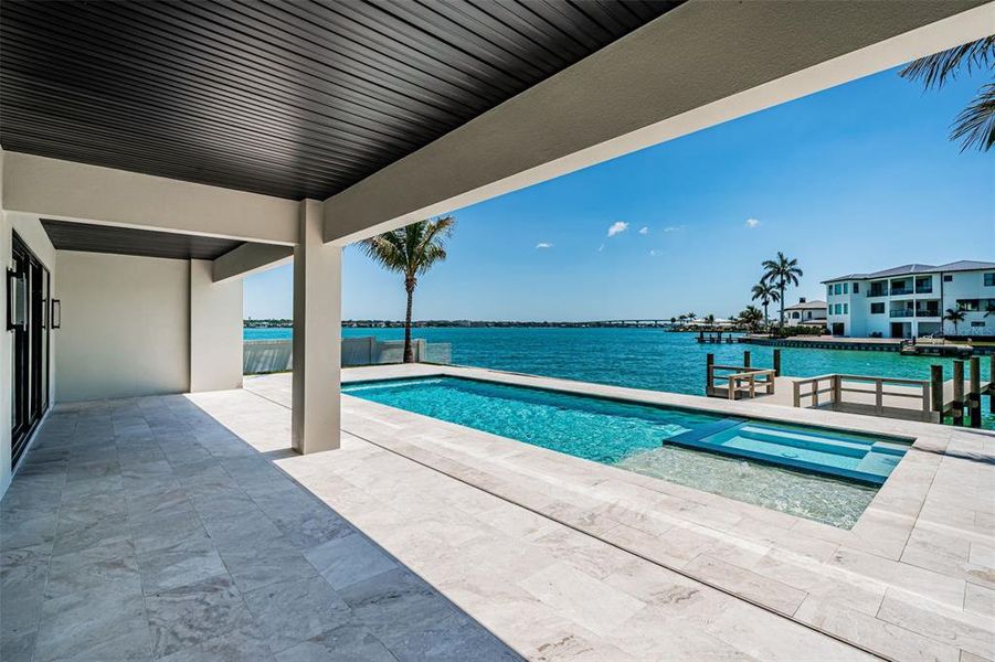 Exterior details and patio area of a home in , Belleair Beach (Image 41).