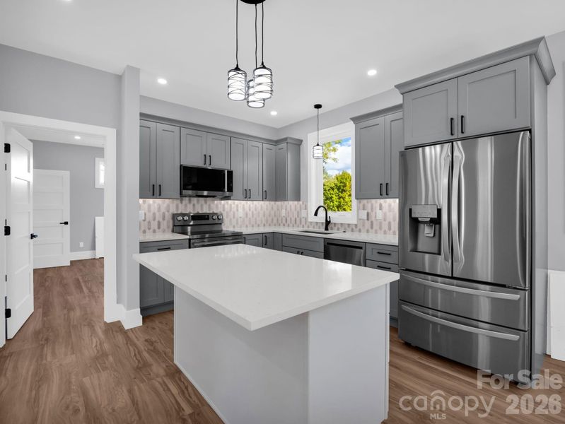 Furnished interior view inside a new home in , Asheville (Image 11).